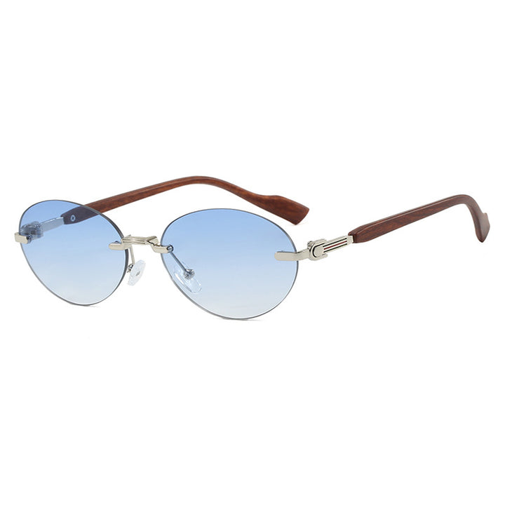 Women's fashionable sunglasses in elegant retro style with high-quality lenses and wooden details Bowlift
