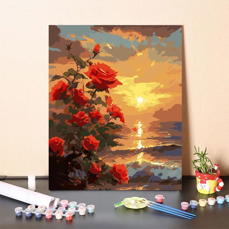 DIY Paint-by-Number Art Kit Bowlift