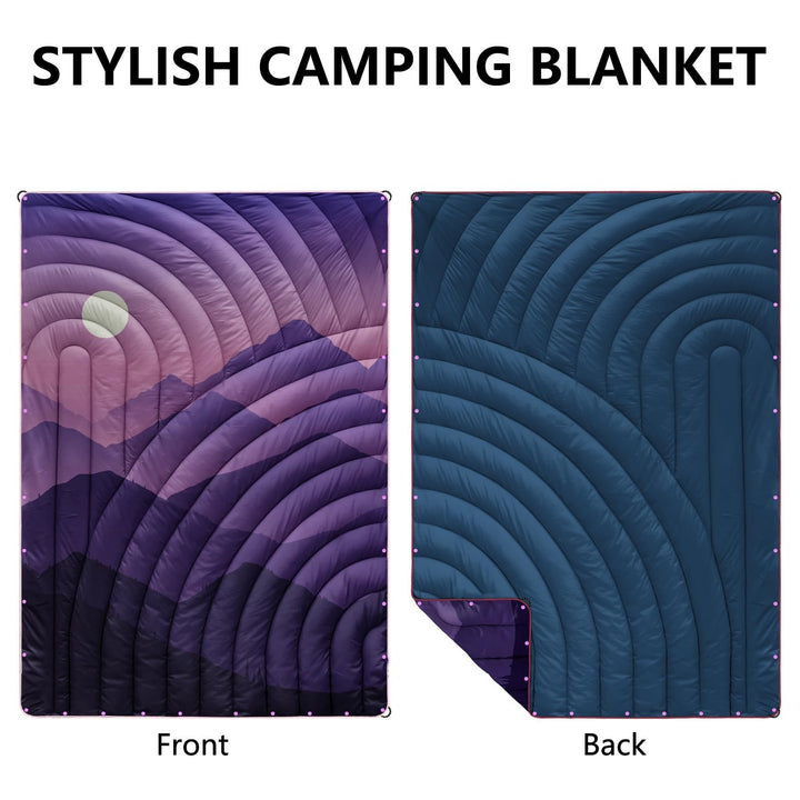 Unisex Travel Blanket with Thermal Insulating Filling Bowlift