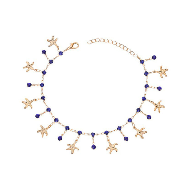 Starfish Charm Anklet Bowlift