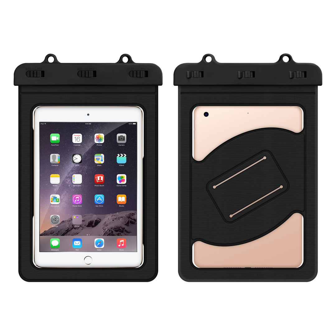 Waterproof tablet case with protective closure Bowlift