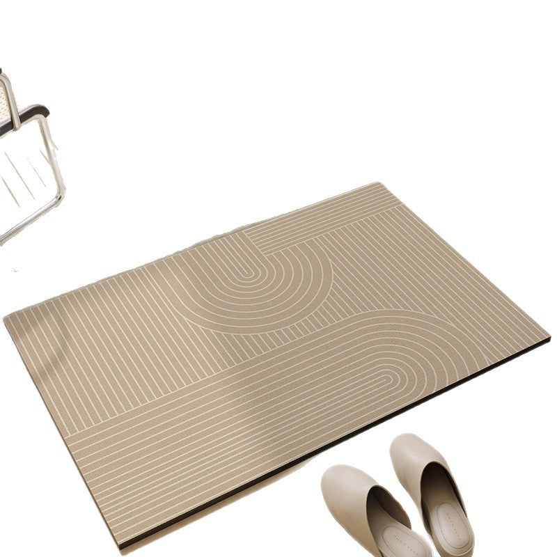 Modern Geometric Bath Mat Bowlift
