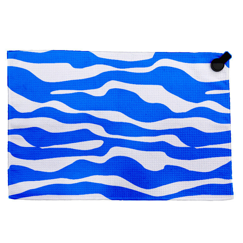 Towel with modern circular pattern Bowlift