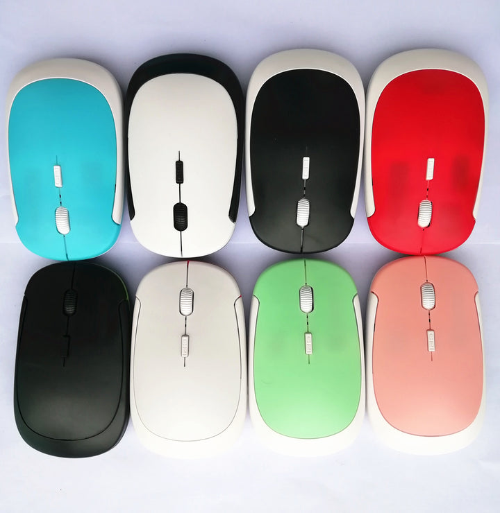 Compact Wireless Optical Mouse Bowlift