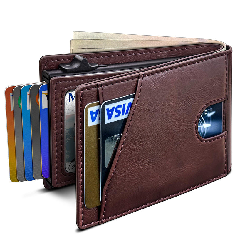 Premium Carbon Fiber Multi-Functional Wallet Bowlift