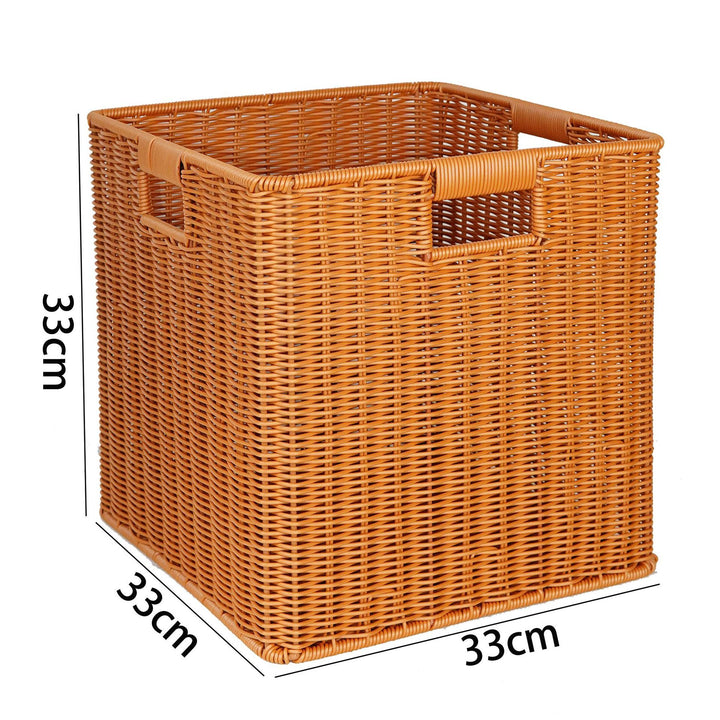 Rectangular Woven Storage Basket Bowlift