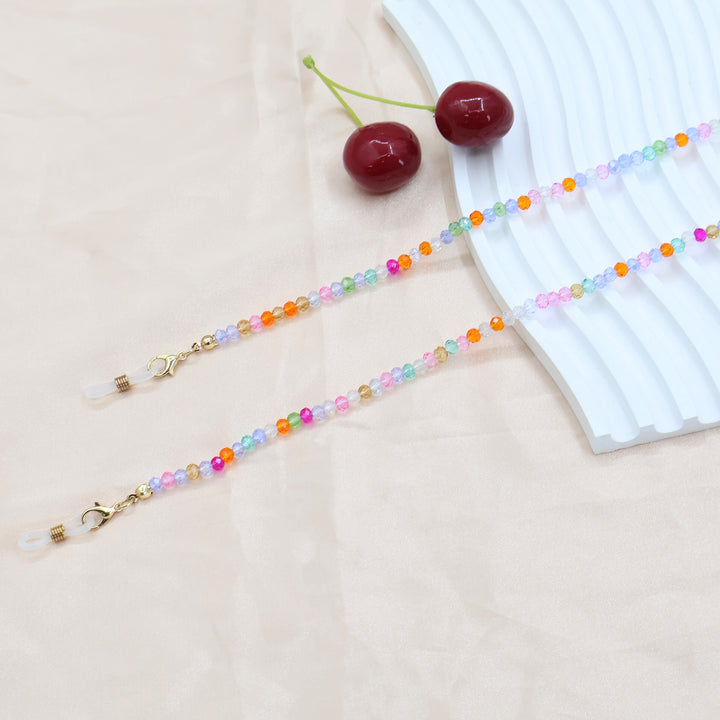 Colorful Beaded Eyewear Holder Chain Bowlift