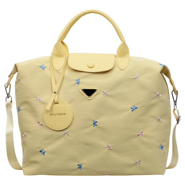 Stylish Embroidered Travel Handbag