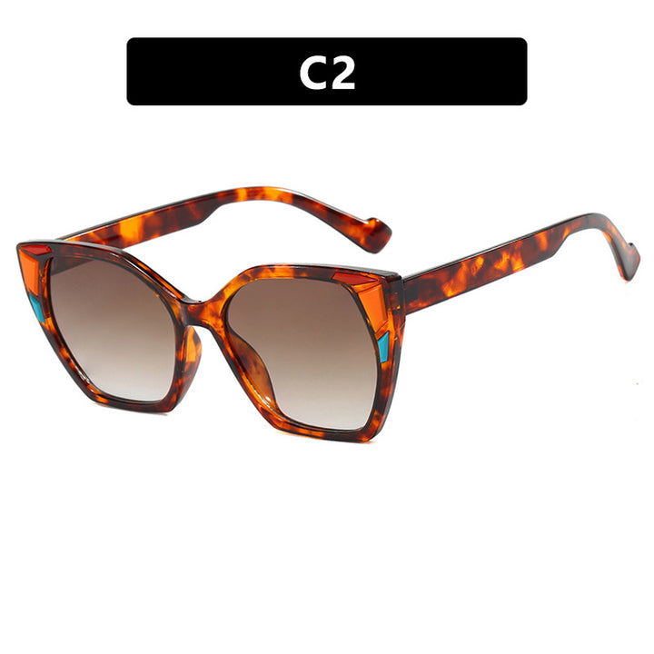 Women Fashionable Geometric Designer Glasses Bowlift