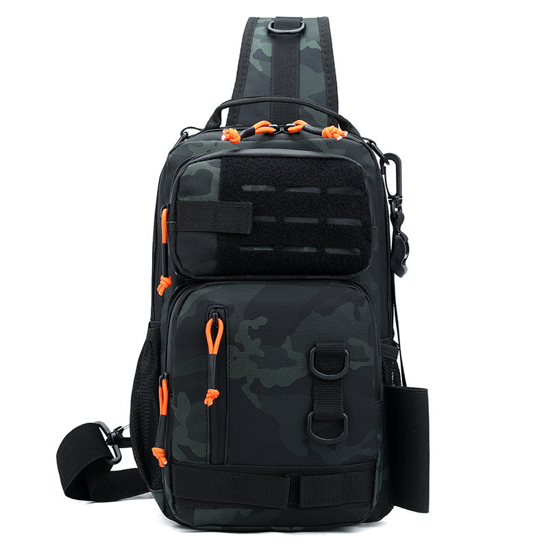 Multi-Compartment Tactical Sling Bag Bowlift