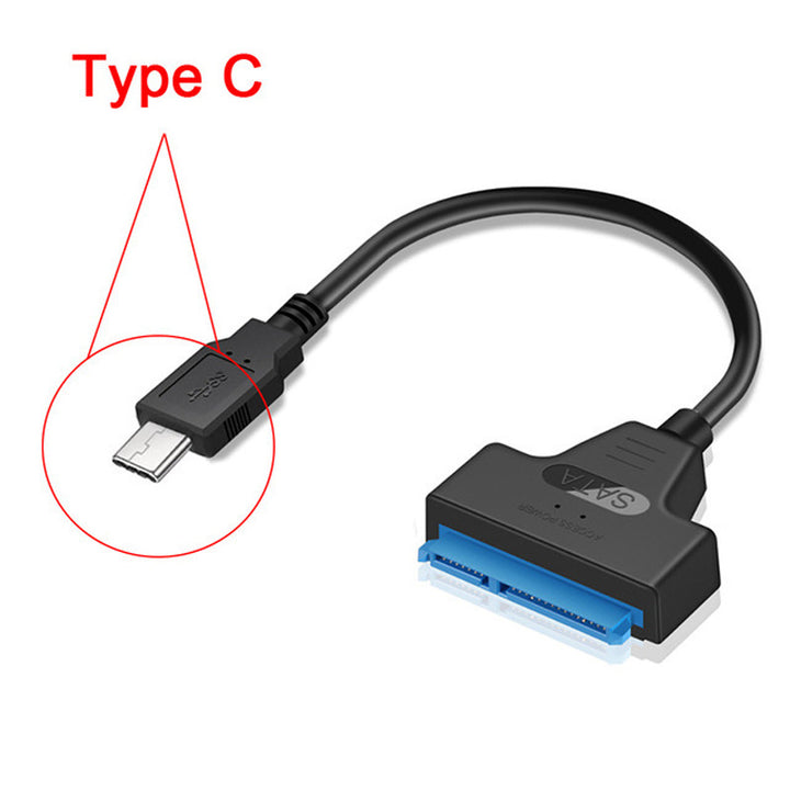 USB 3.0 to SATA Data Transfer Cable Adapter Bowlift
