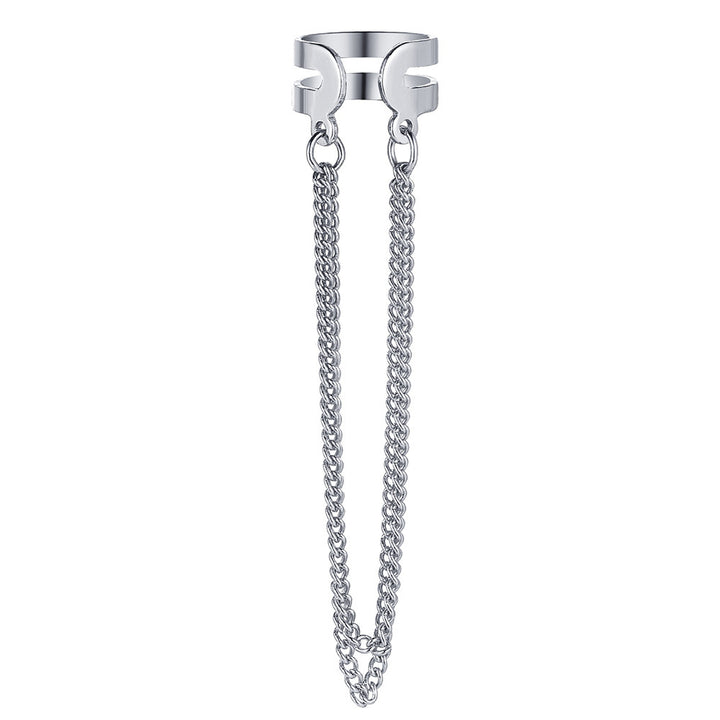 Fashionable chain ring with removable chains from Bowlift