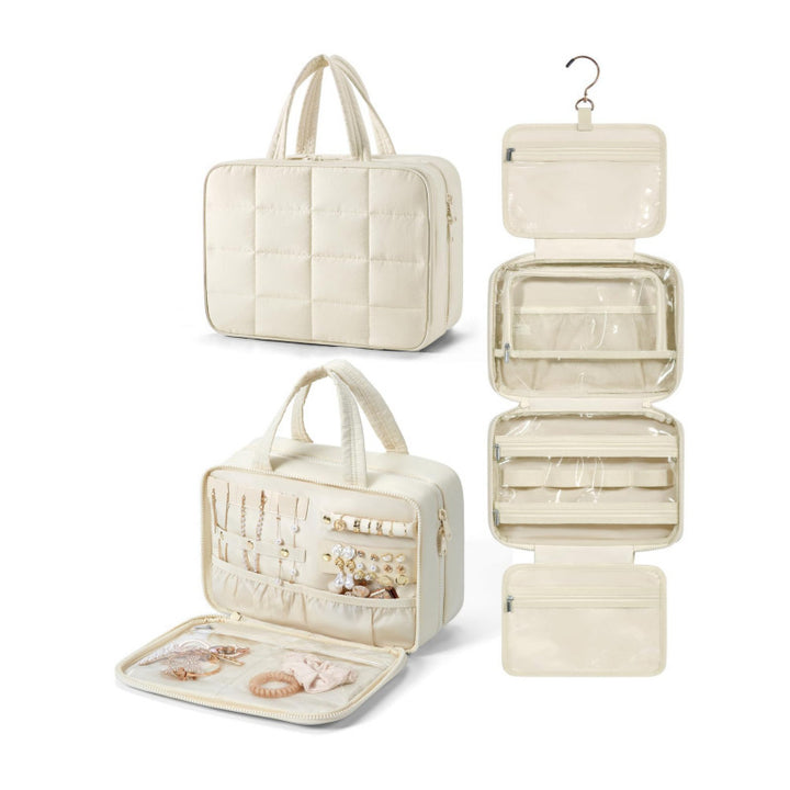 Elegant Cosmetic Organizer Bag Bowlift