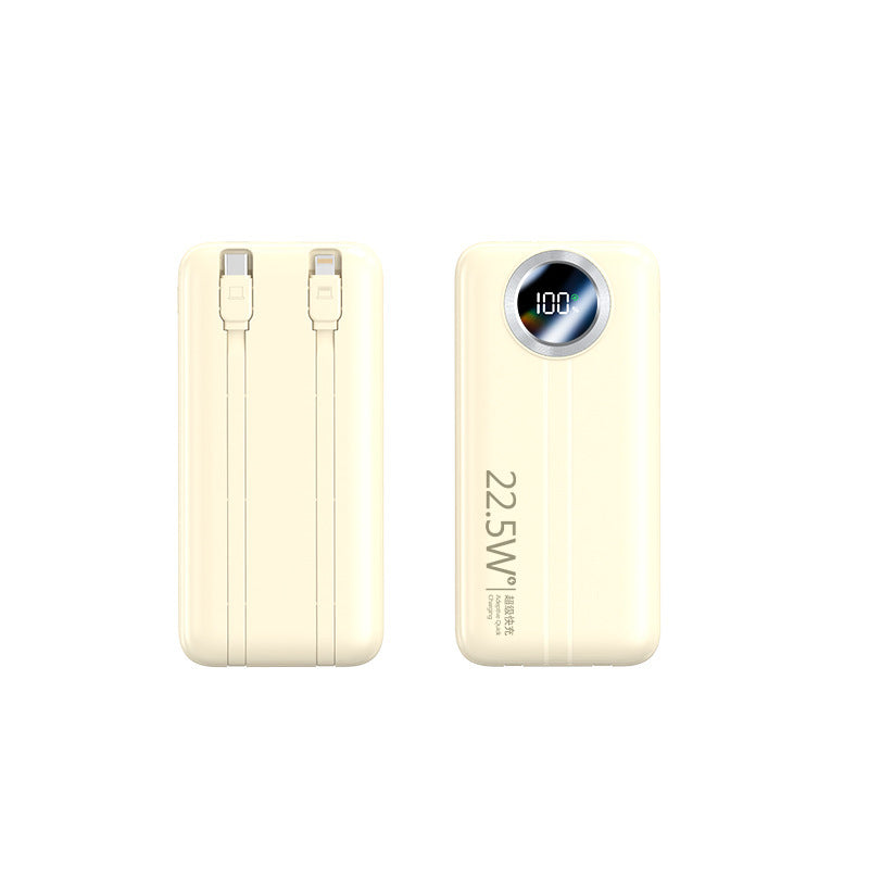 Portable power bank with fast charging function and digital capacity display Bowlift