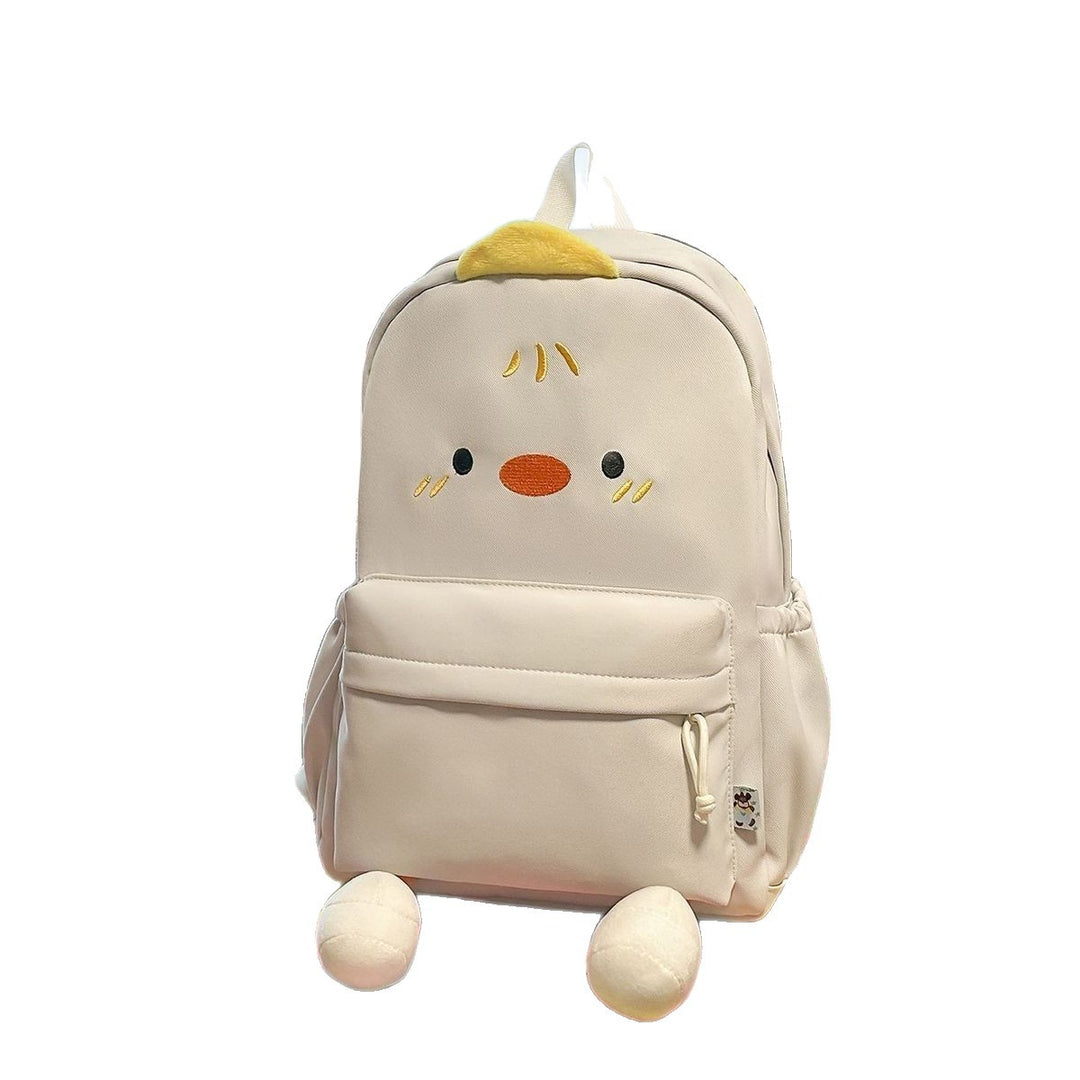 Creative Designed Backpack with Plush Applications Bowlift