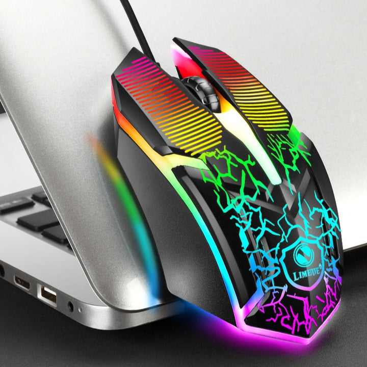 Mechanical Gaming Keyboard and High-Performance RGB Mouse Combo Bowlift