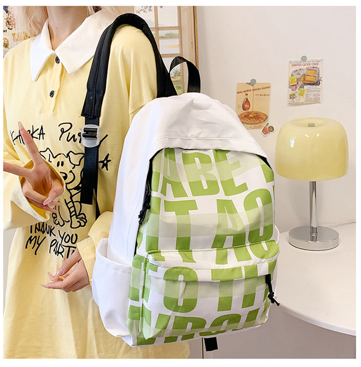 Leisure backpack with eye-catching graphic design and practical compartments Bowlift
