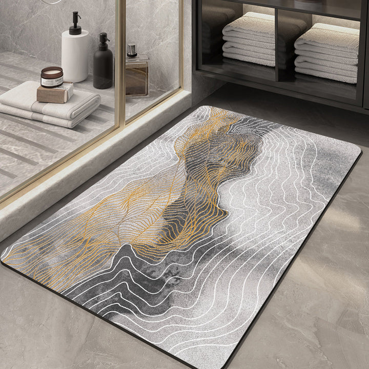 Artistic Bath Mat Bowlift