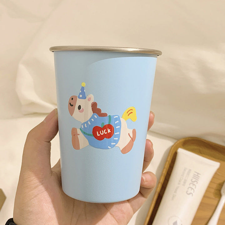 Toothbrush holder with cheerful animal design Bowlift