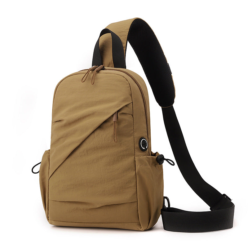 Sleek Multi-Pocket Utility Sling Bag Bowlift