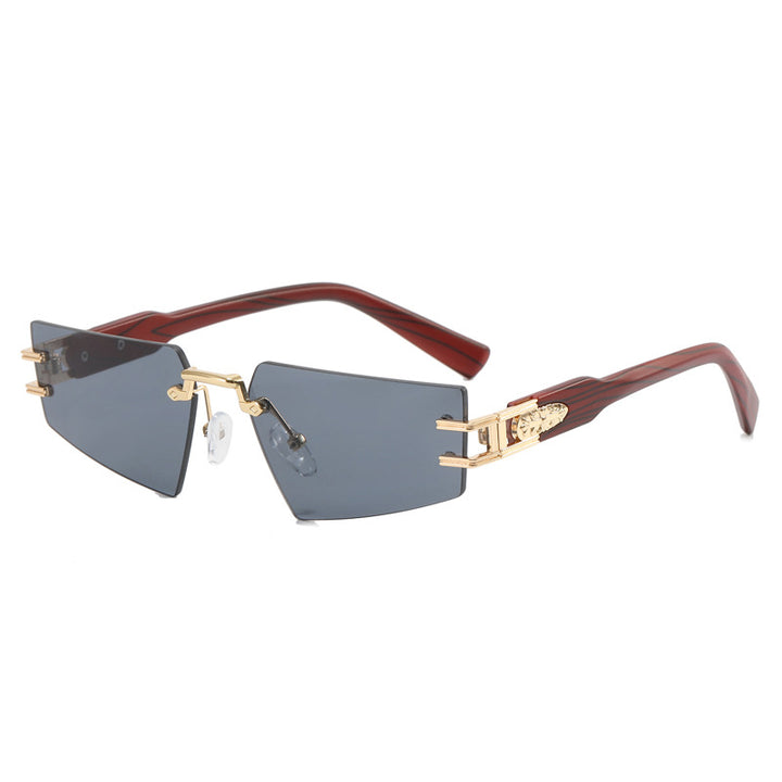 Women's fashionable sunglasses with elegant square frame construction and luxurious details Bowlift