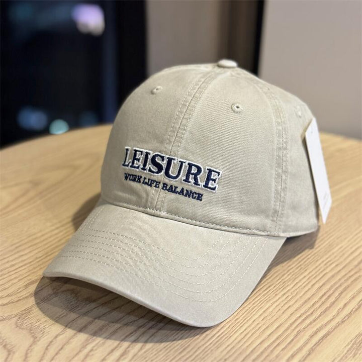 Women's Embroidered Leisure Cap Bowlift