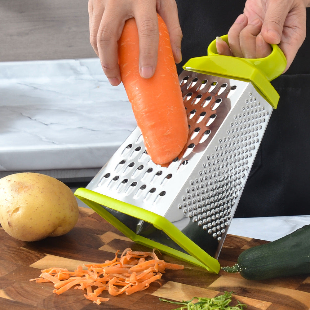 Ergonomic stainless steel cheese and vegetable slicer Bowlift