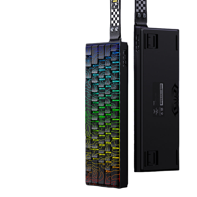 Mini Wireless Mechanical Keyboard Bowlift