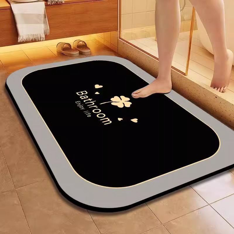Soft Plush Bathroom Mat Bowlift
