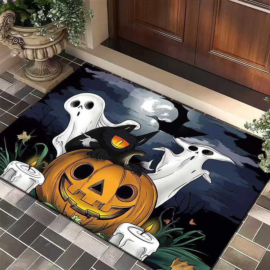 Halloween-Themed Decorative Door Mat Bowlift