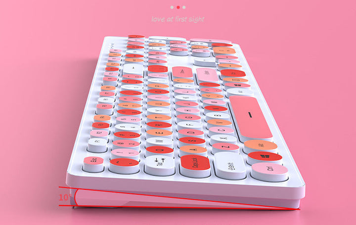 Retro Mechanical Keyboard Bowlift