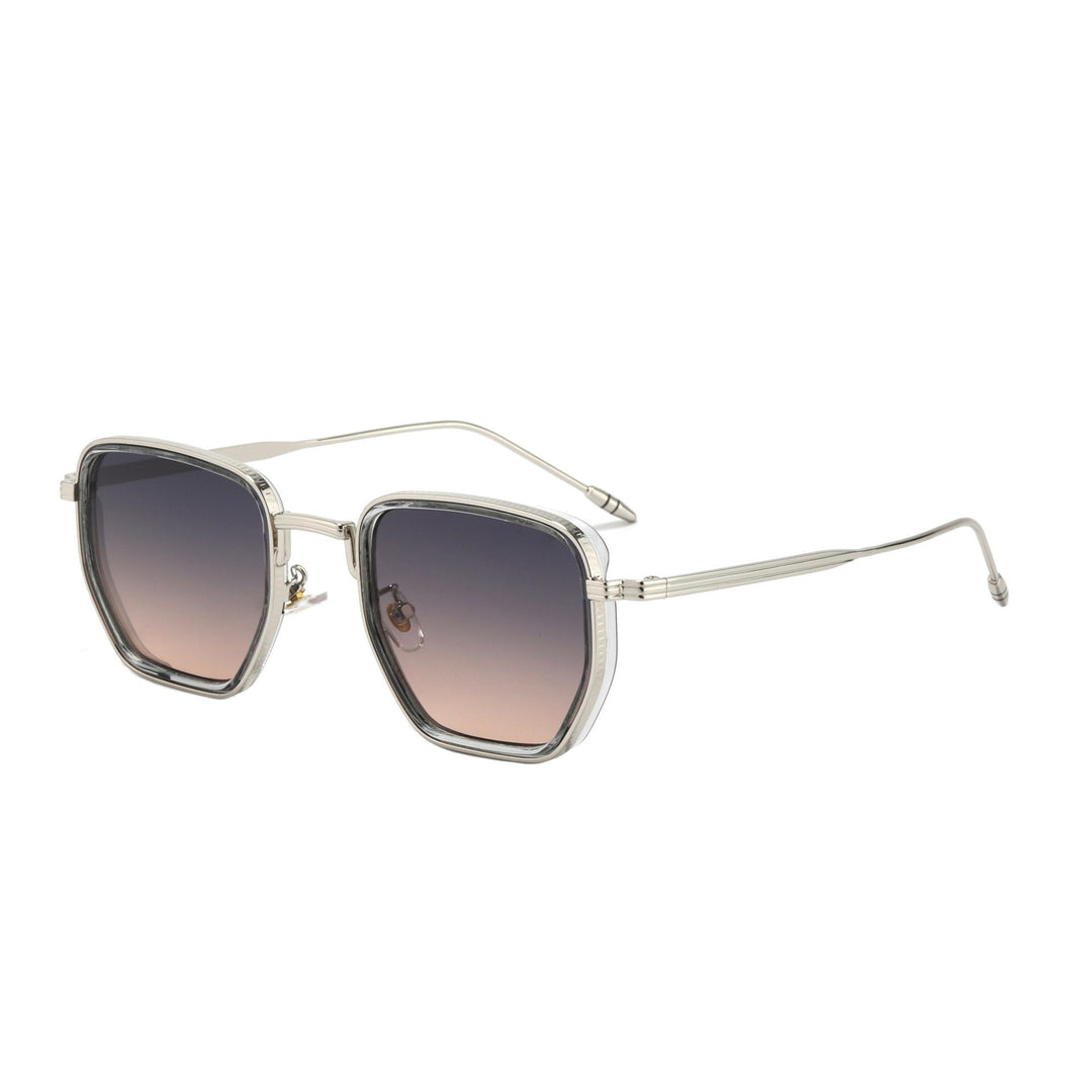 Ladies Square Designer Sunglasses with Stylish Metal Frame Bowlift