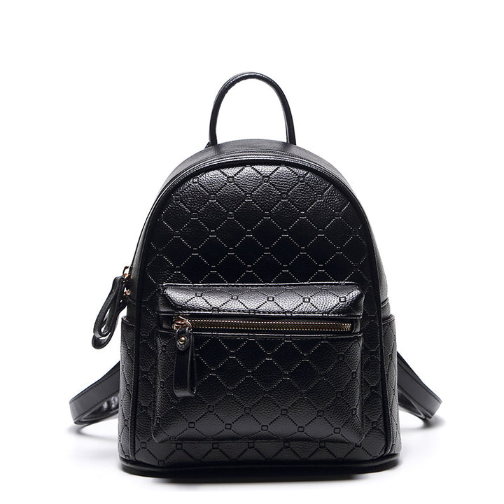 Stylish Textured Mini Backpack Bowlift