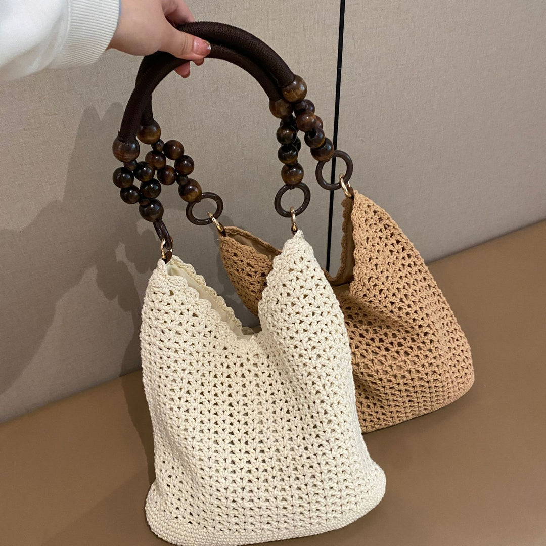 Trendy Macrame Tote Bag Bowlift