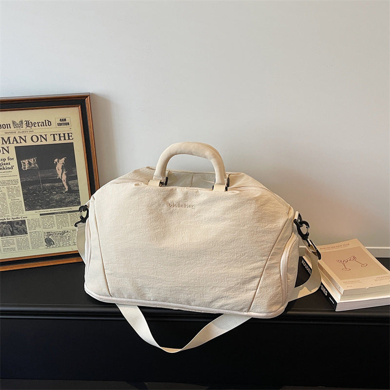 Travel Duffel with Multi-Functional Compartments
