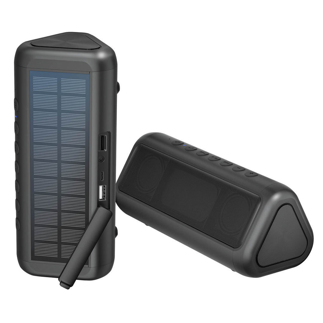 Portable Bluetooth speaker with solar charging function Bowlift