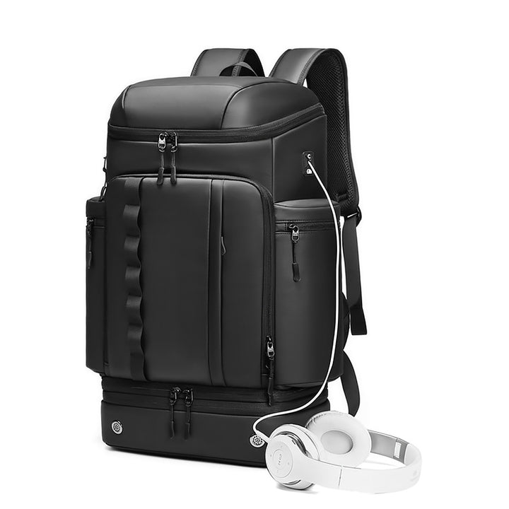 Tech-Enhanced Expandable Backpack Bowlift