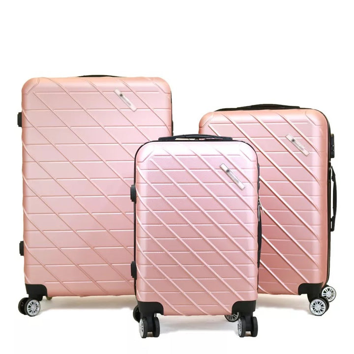 Unisex Compact Multi-Functional Hard Shell Trolley Suitcase Bowlift