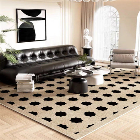 Geometric Patterned Area Rug Bowlift