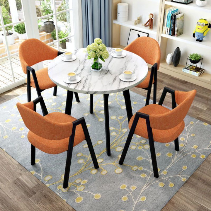 Dining chair with ergonomic upholstery and modern design Bowlift