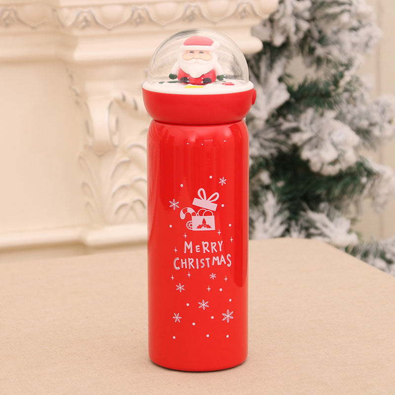 Christmas Themed Water Bottle Bowlift