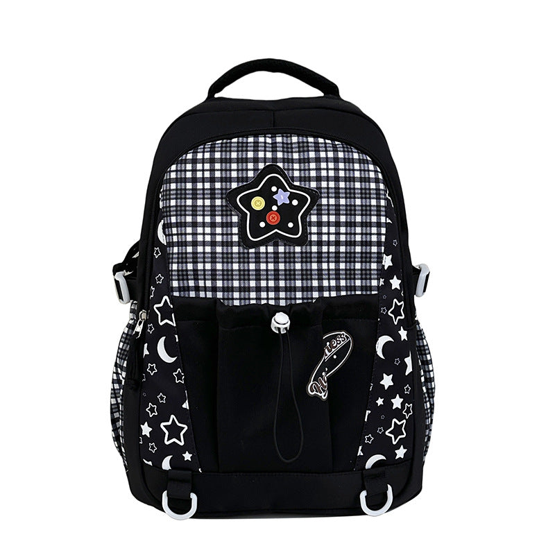 Starry Graphic School Backpack Bowlift