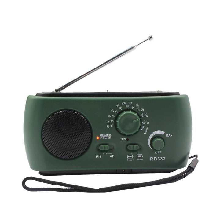 BowLift | Portable Emergency Radio with AM/FM/NOAA, USB Charger, LED Flashlight, Waterproof for Camping and Outdoor Activities