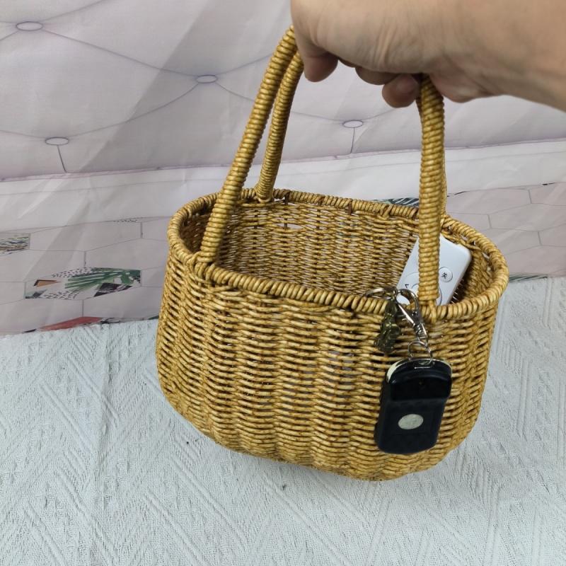 Handwoven Decorative Basket Bowlift