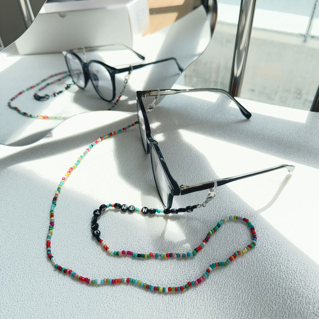 Beaded Eyewear Neck Chain Bowlift