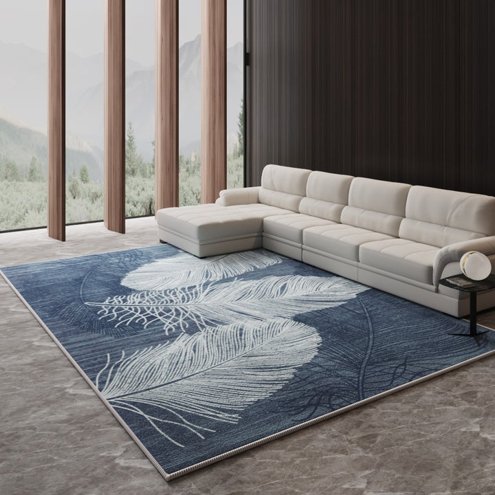Contemporary Geometric Design Bowlift Rug