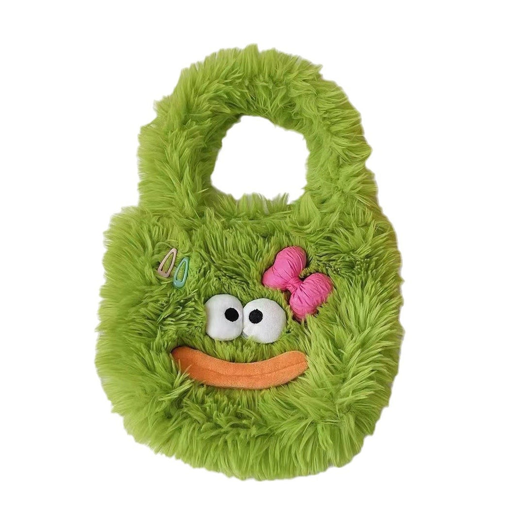 Cozy plush handbag with animal motif Bowlift