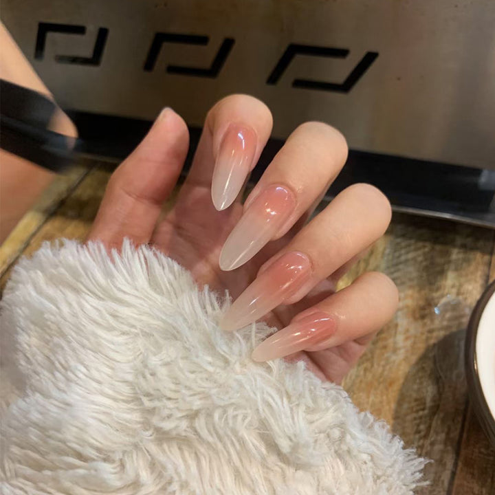 Acrylic Stiletto Press-On Nails Bowlift