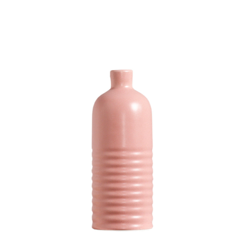 Modern Textured Ceramic Table Vase Bowlift