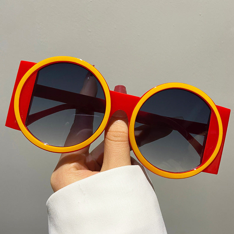 Women's oversized sunglasses with square frame and UV protection Bowlift